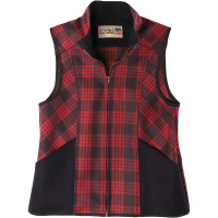 Women's Stormy Kromer The Ida Outfiiter Hunting Vest Small Black/Red Tartan