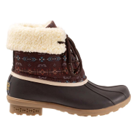 Women's Pendleton Diamond Peak Mid Duck Boots 6 Brown