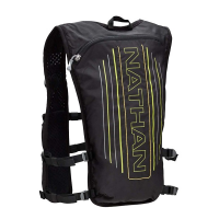 Nathan Sports Laser Light 3 Liter Hydration Pack Backpack Black/High Vis Yellow