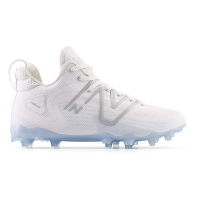 Men's New Balance FreezeLX v4 Molded Lacrosse Cleats Cleats 11.5 White