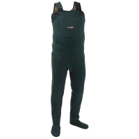 Men's Frogg Toggs Amphib Neoprene Stockingfoot Chest Waders Adult Small Forest Green