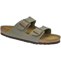 Women's BIRKENSTOCK Arizona Birko-Flor Slide Sandals Stone