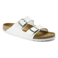 Women's BIRKENSTOCK Arizona Birko-Flor Slide Sandals White