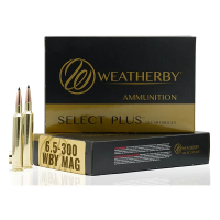 Weatherby Select Plus Berger Elite Hunter Rifle Ammunition