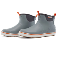 Men's Grundens Deck-Boss Rain Boots 9 Monument Grey