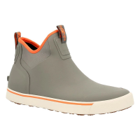 Men's Rocky Dry-Strike Waterproof Deck Deck Boots 8 Charcoal Grey Orange