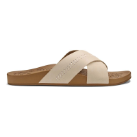 Women's OluKai Kipea Olu Slide Sandals Puka / Tan