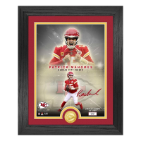 Highland Mint Kansas City Chiefs Patrick Mahomes Legends Coin and Framed Photo