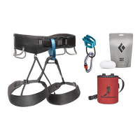 Men's Black Diamond Momentum Climbing Harness Package