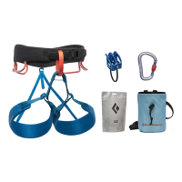 Men's Black Diamond Momentum Climbing Harness Package