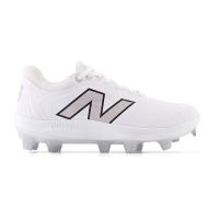 Women's New Balance FuelCell Fuse V4 Molded Softball Cleats Cleats 6.5 White