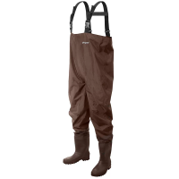 Men's Frogg Toggs Rana PVC Lug Chest Waders Adult 8 Brown