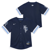Toddler Kansas City Royals Nike City Connect Jersey 3T Navy