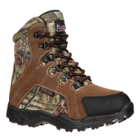 Kids' Rocky 800G Insulated Waterproof Boots Little 3 Mossy Oak