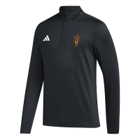 Arizona State Sun Devils adidas Premiere Golf 1/4 Zip Large Black