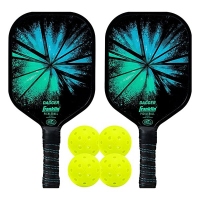 Franklin Dagger Fiberglass Pickleball Paddles and Balls