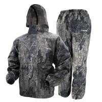 Men's Frogg Toggs Classic All-Sport Rain Pants and Hunting Rain Jacket Small Realtree Timber