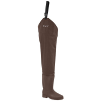 Men's Frogg Toggs Rana PVC Lug Sole Hip Waders Adult 8 Brown