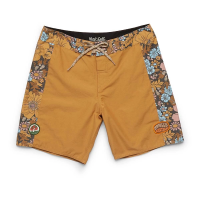 Men's Howler Brothers Ensueno Swim Boardshorts 34 Flower Power: Dijon