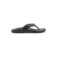 Men's OluKai Ohana Flip Flop Sandals Black/Dark Shadow