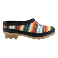 Women's Pendleton Saltillo Sunset Fur Casual Clogs 6 Black