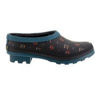 Women's Pendleton Geo Toss Fur Casual Clogs 6 Coral Blue