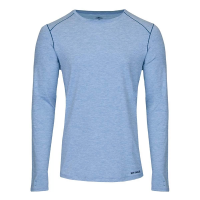 Men's Hot Chillys Clima-tek Long Sleeve Base Layer Medium Ashley Blue Heather