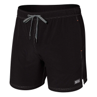 Men's SAXX Oh Buoy 2N1 Swim Trunks Small Black