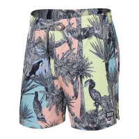 Men's SAXX Oh Buoy 2N1 Swim Trunks Small Multi