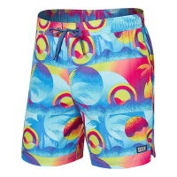 Men's SAXX Oh Buoy 2N1 Swim Trunks Medium Coast 2 Coast - Blue