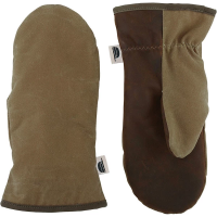 Men's Stormy Kromer Waxed Tough Mittens Small Sand/Dark Leather