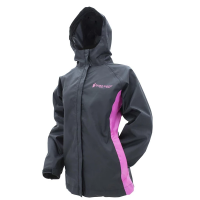 Women's Frogg Toggs StormWatch Rain Jacket Small Black / Pink