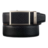 Men's Nexbelt Go-In Pebble Grain Golf Belt Black