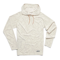 Men's Howler Brothers Loggerhead Hoodie 2XLarge Ocean Motion: Off White