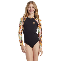 Girls' Billabong Core Bodysuit Surf One Piece Swimsuit 10 Black