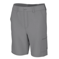 Men's Huk Next Level 10.5" Hybrid Shorts XLarge Overcast Grey