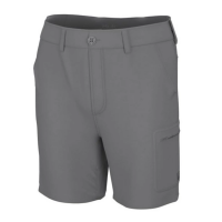 Men's Huk Next Level 7" Chino Shorts 2XLarge Overcast Grey