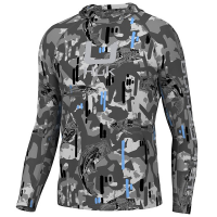 Men's Huk Icon Apex V Long Sleeve T-Shirt XLarge Night Owl