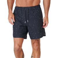 Men's Legends Luka Lined Shorts Small Black Splatter