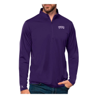 TCU Horned Frogs Antigua Tribute 1/4 Zip Small Dark Purple