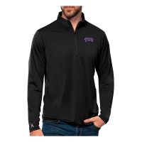 TCU Horned Frogs Antigua Tribute 1/4 Zip Small Black