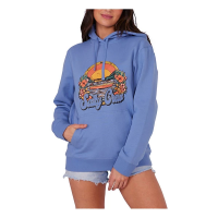 Women's Salty Crew On Vacation Hoodie Small Blue