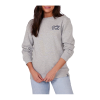 Women's Salty Crew Jackpot Crewneck Sweatshirt Large Heather