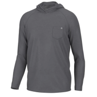 Men's Huk Waypoint Fishing Hoodie Small NT Owl