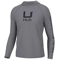 Men's Huk Icon Performance Knit Long Sleeve T-Shirt Medium Night Owl