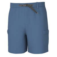 Men's Huk Creek Bed Cargo Chino Shorts Small Harbor