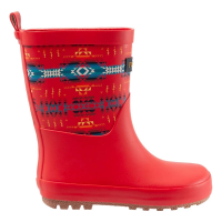 Pendleton Pilot Rock Mid Rain Boots Toddler 5/6T Red