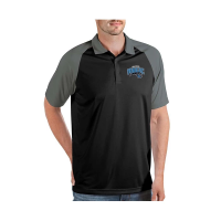 Orlando Magic Nova Antigua Polo Small Black/Steel