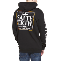 Men's Salty Crew Coaster Fleece Hoodie 2XLarge Black