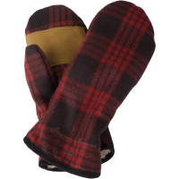 Women's Stormy Kromer Ida's Mittens Medium Black/Red Tartan